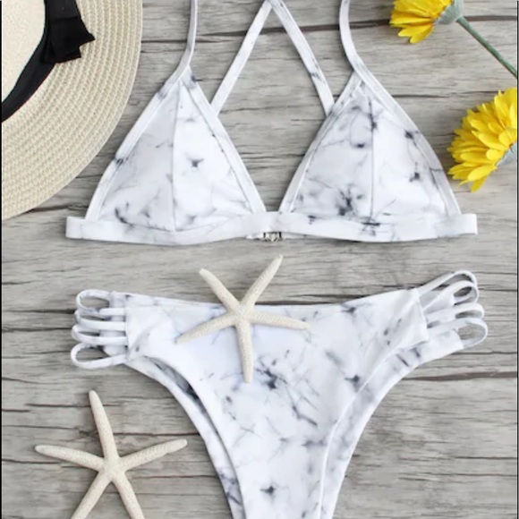 marble swimsuit